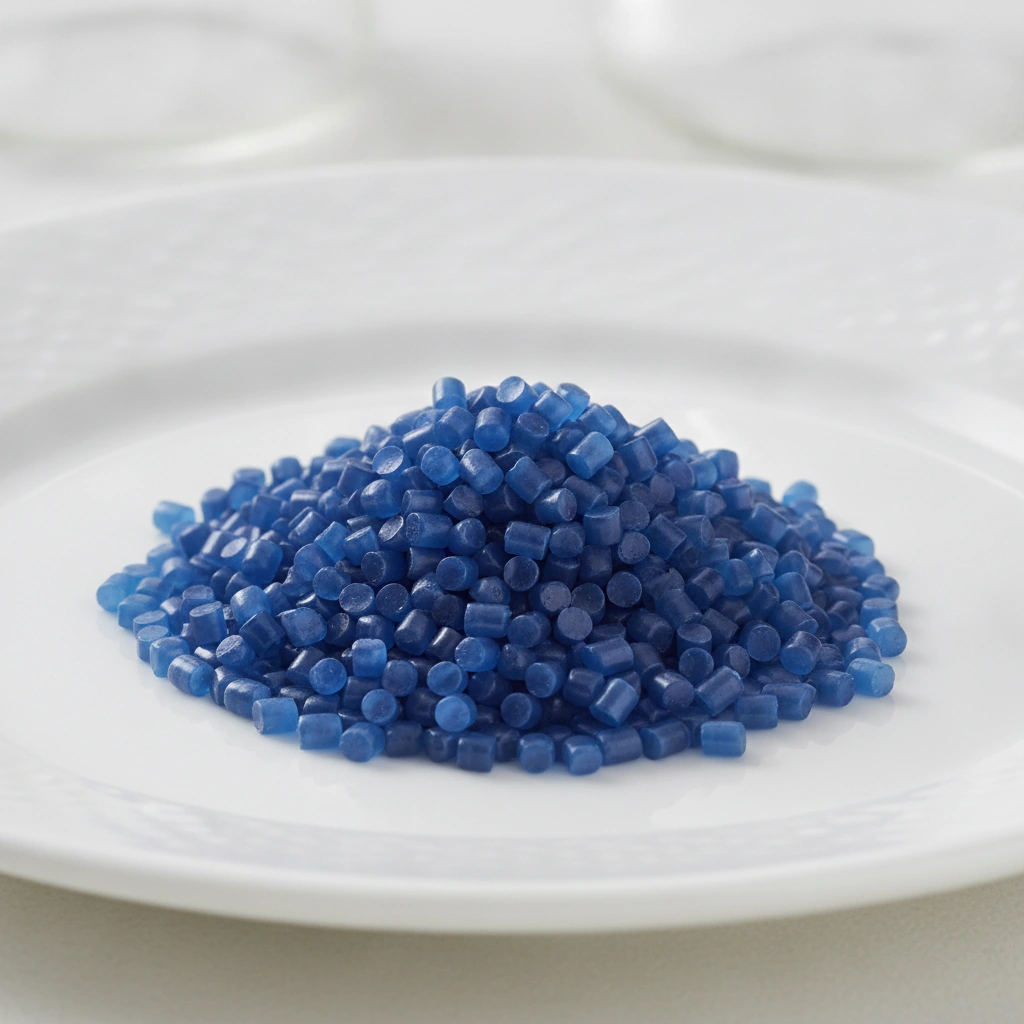 2 OZ BOTTLE, COBALT BLUE PET, BOSTON ROUND, 20-410