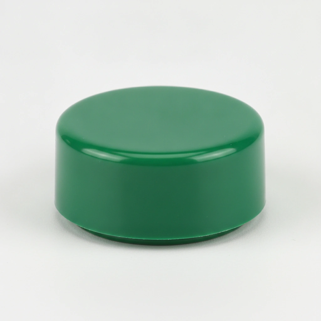 45-400 CAP, GREEN PP, CONT. THREAD, VENTED INDUCTION (UNIV), SMOOTH SKIRT, SMOOTH TOP