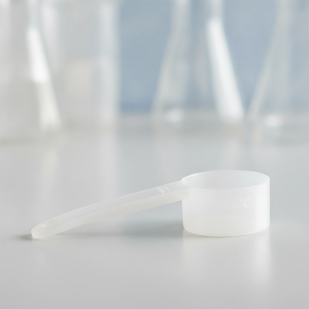 20CC SCOOP, NATURAL PP, 4.5" HANDLE