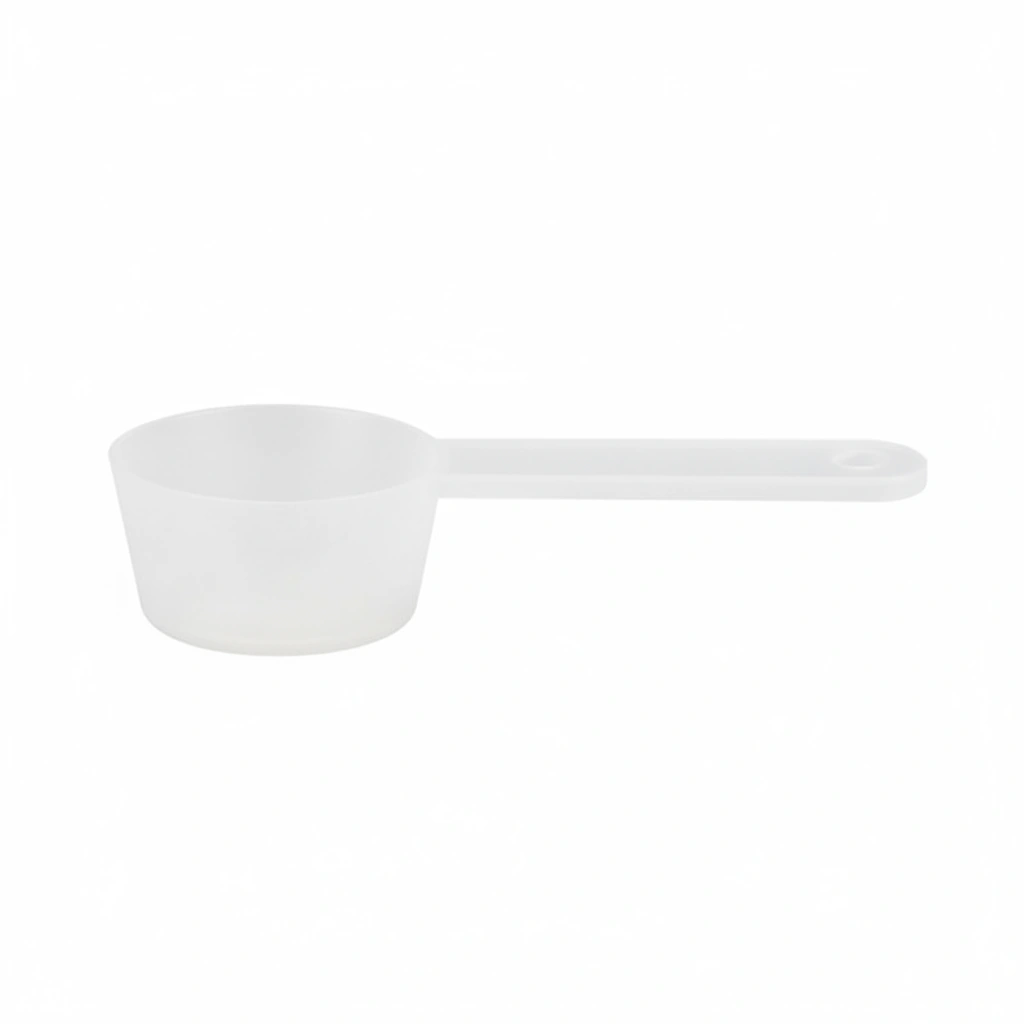 9CC SCOOP, NATURAL PP, 3.0" HANDLE
