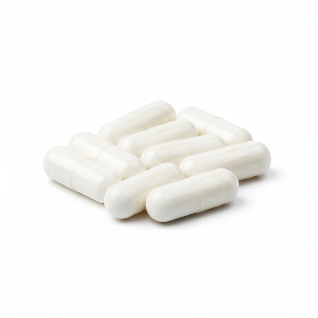 #0 VEGGIE CAPSULE, WHITE CELLULOSE