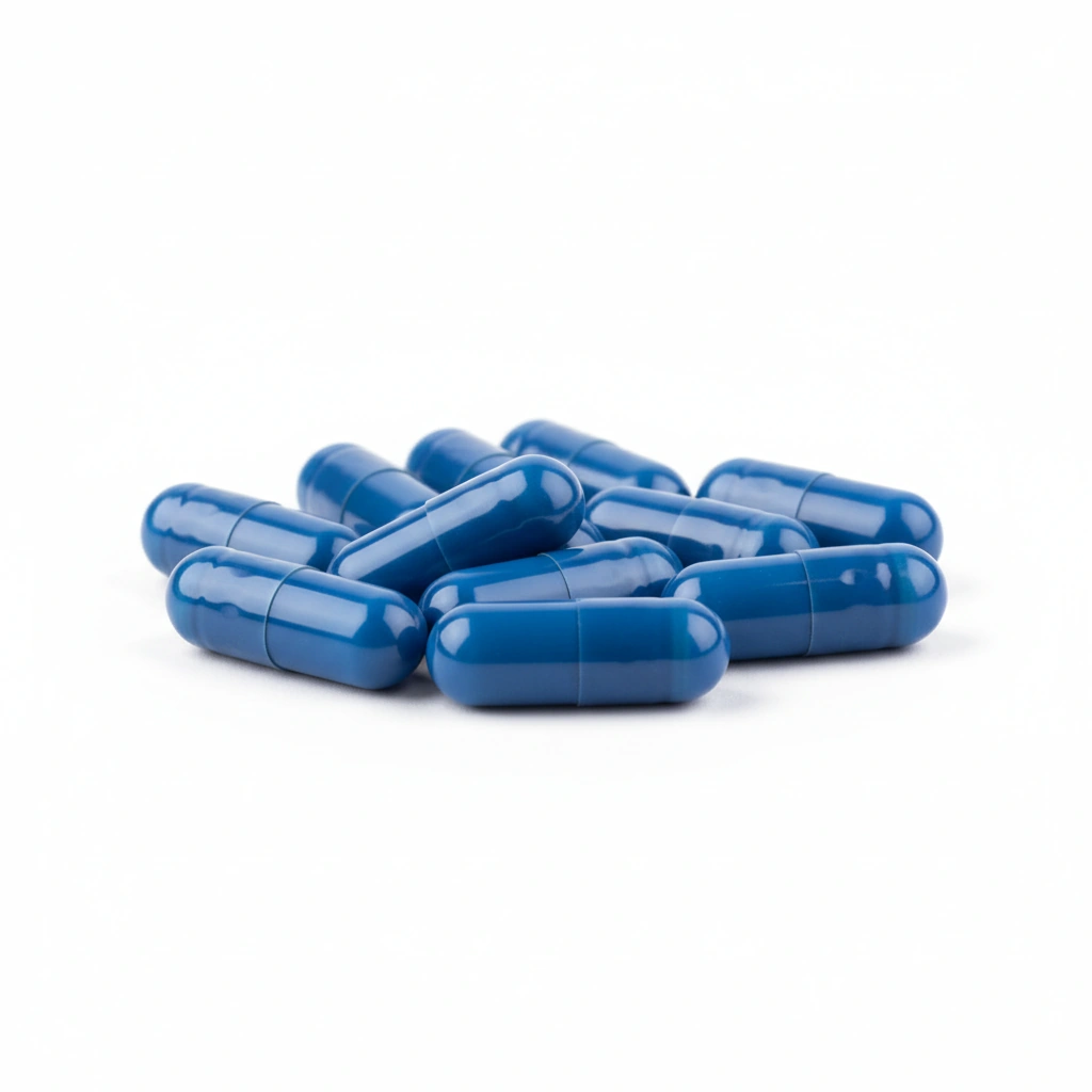 #00 VEGGIE CAPSULE, BLUE CELLULOSE