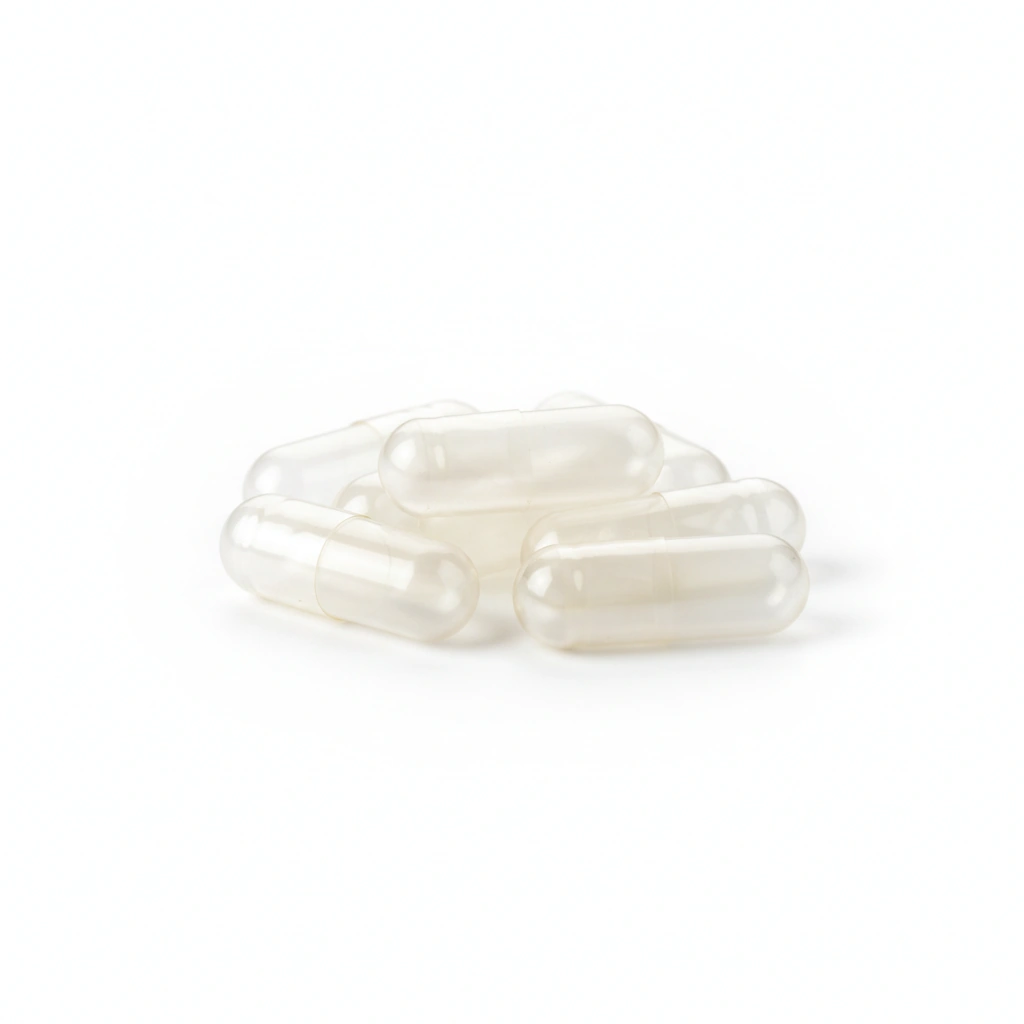 #1 VEGGIE CAPSULE, CLEAR CELLULOSE