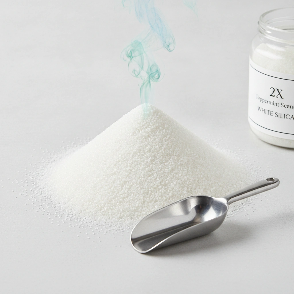 2X, PEPPERMINT SCENTED, WHITE SILICA, PILLOW PACK