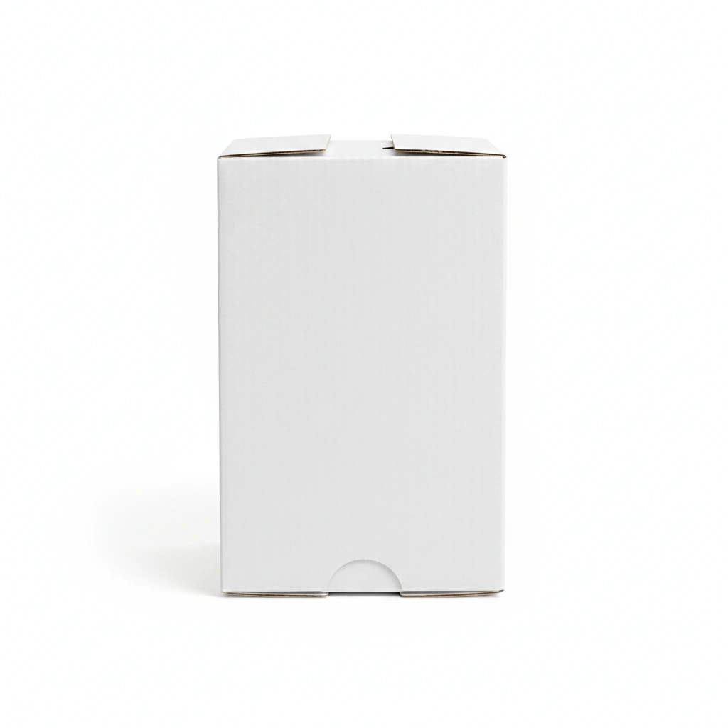 12 X 9.25 X 3 CARTON, WHITE CORRUGATE, DIE CUT (10PK)