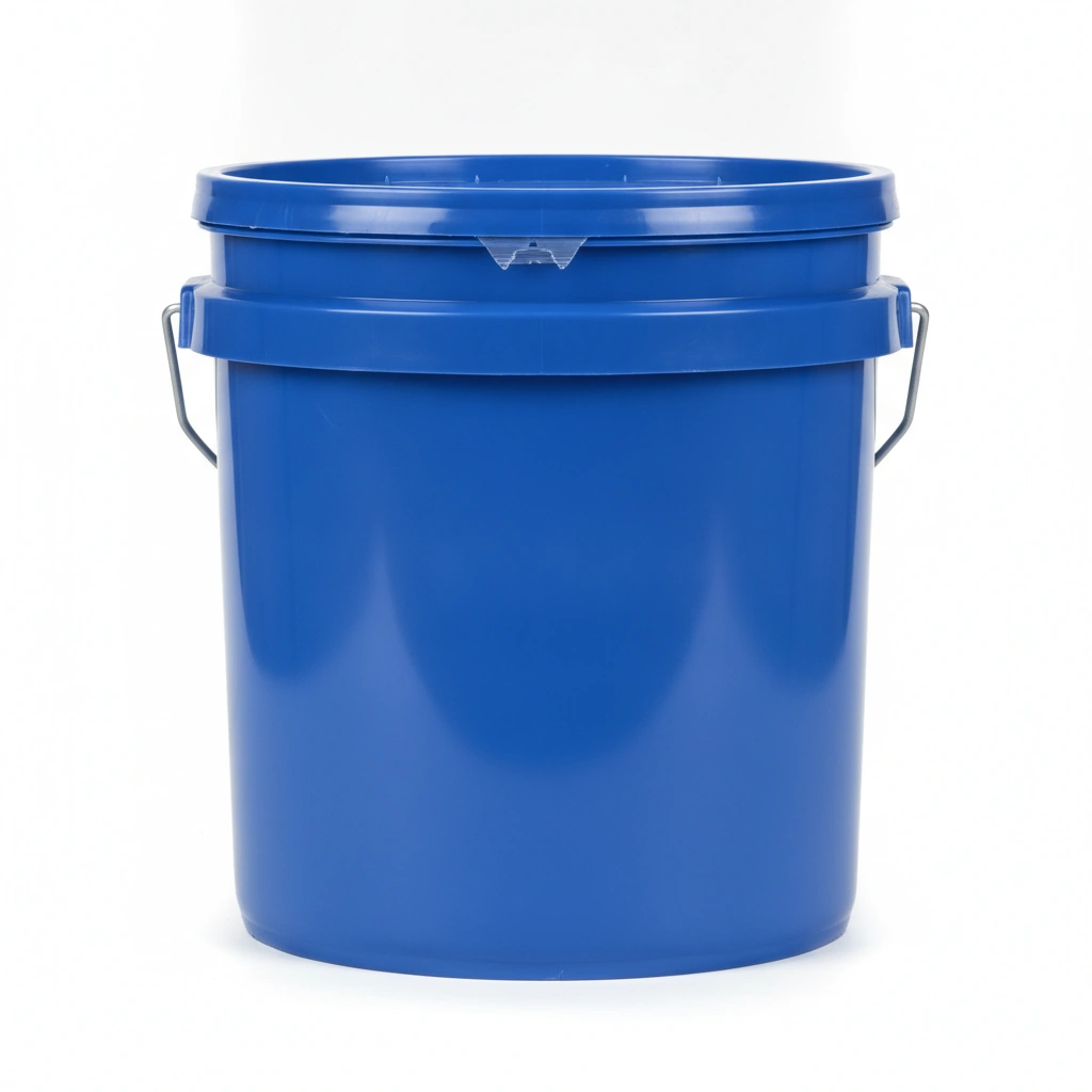5 GALLON PAIL, BLUE HDPE