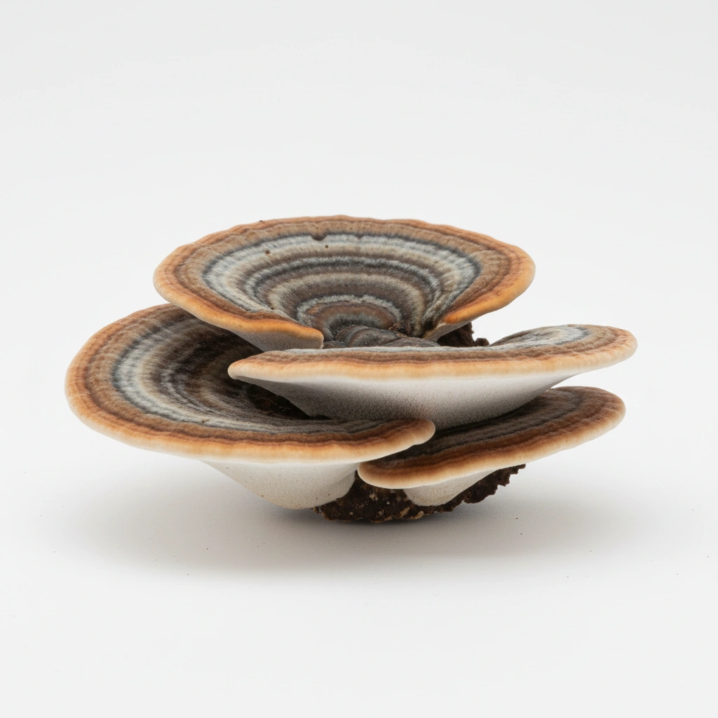 Turkey Tail Mushroom Extract (Coriolus versicolor)(fruiting body)(std. to 25% Polysaccharides)